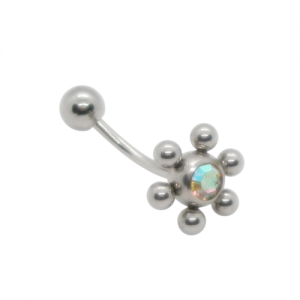 Piercing Bananabell Umbigo Modelo 106 Aço 316L
